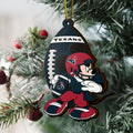 Houston Texans 3 Layered Piece Wooden Ornament, Sport Team And MK Ornament,Sport Ornament, Fan Gifts, Hanging Decoration EHIVM-52346
