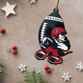 Houston Texans 3 Layered Piece Wooden Ornament, Sport Team And MK Ornament,Sport Ornament, Fan Gifts, Hanging Decoration EHIVM-52346
