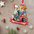 Houston Texans And SN 2 Layered Piece Wooden Ornament Custom Your Family Name, Sport Ornament, Fan Gifts, Hanging Decorations EHIVM-52192