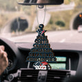 Houston Texans Car Ornament Custom Names And Choose Number Of Names, Sport Team And Christmas Tree Ornament ETRG-52189