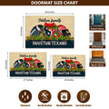 Houston Texans Doormat Personalized Your Name, Sport Team Doormat, Christmas Gifts For Football Fan, Home Decor ETHY-52726
