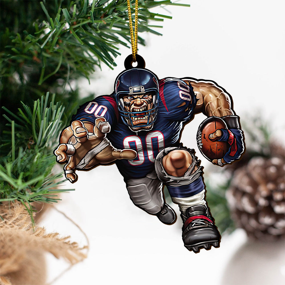 Houston Texans Wooden Ornament, Sport Ornament , Sport Decorations ETRG-52171