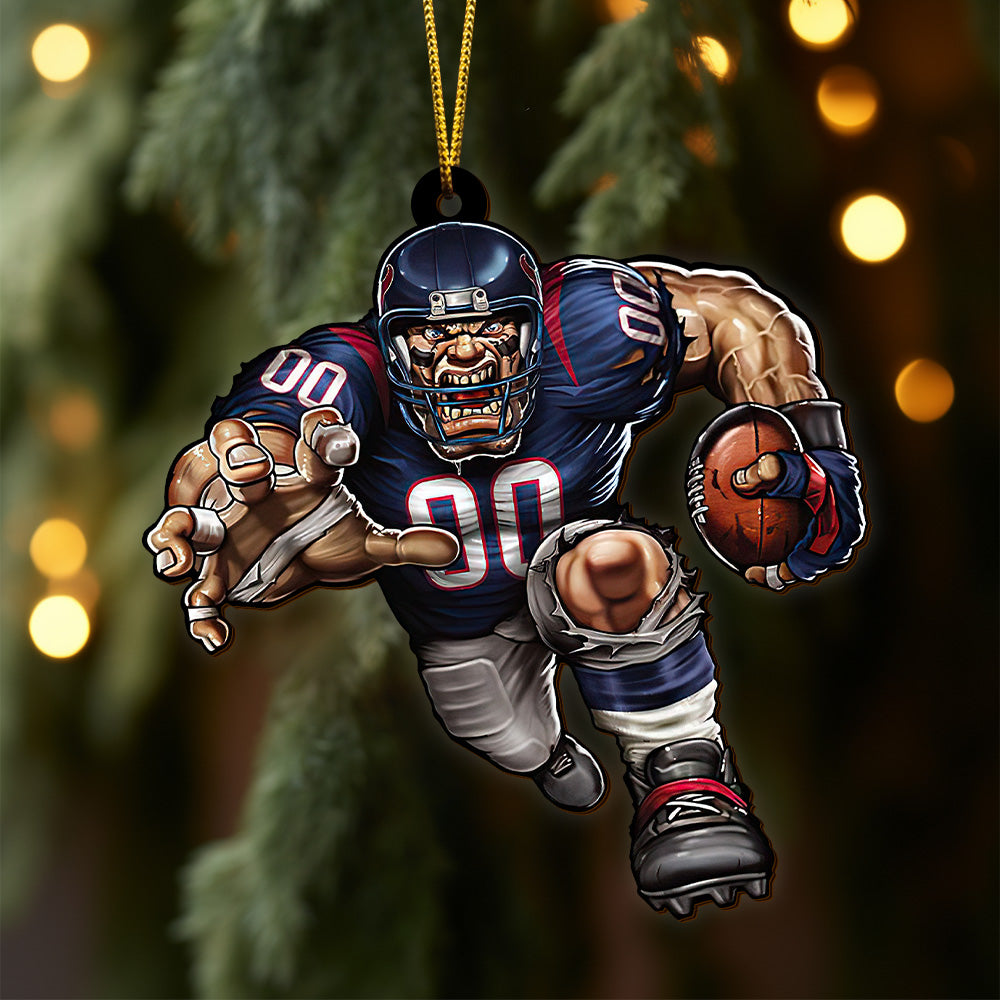 Houston Texans Wooden Ornament, Sport Ornament , Sport Decorations ETRG-52171