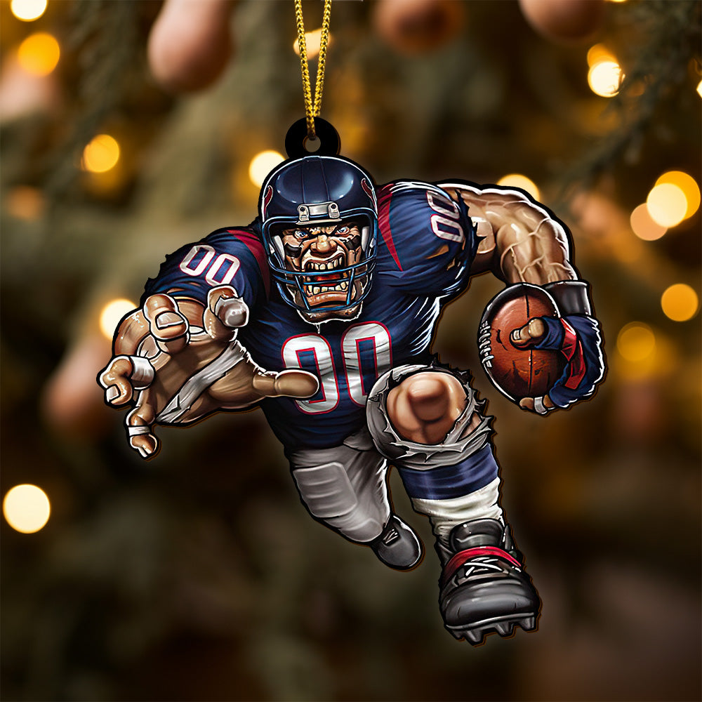 Houston Texans Wooden Ornament, Sport Ornament , Sport Decorations ETRG-52171