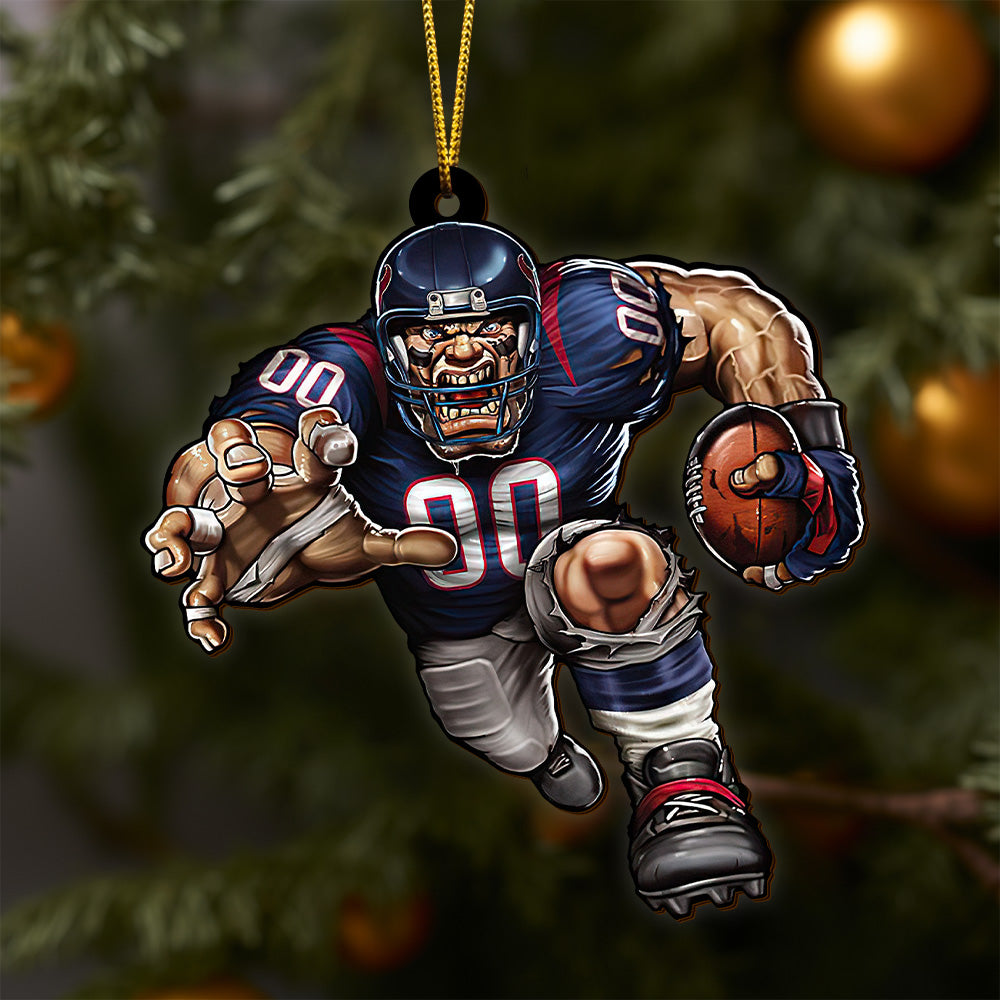 Houston Texans Wooden Ornament, Sport Ornament , Sport Decorations ETRG-52171