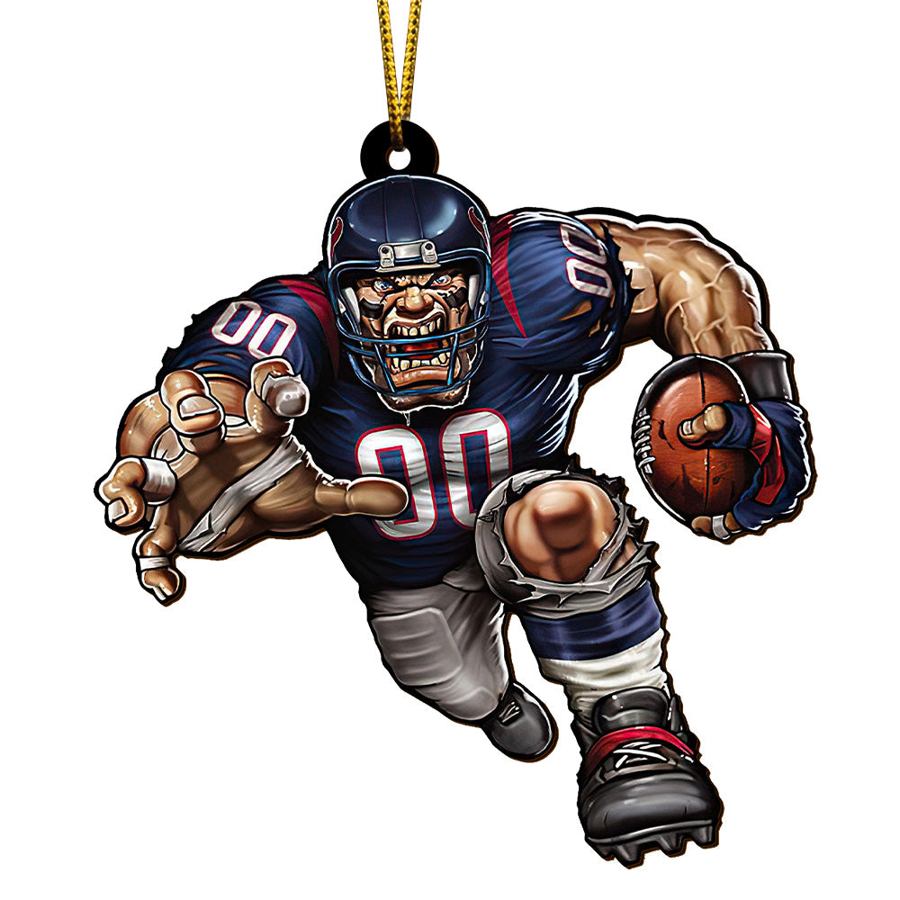 Houston Texans Wooden Ornament, Sport Ornament , Sport Decorations ETRG-52171