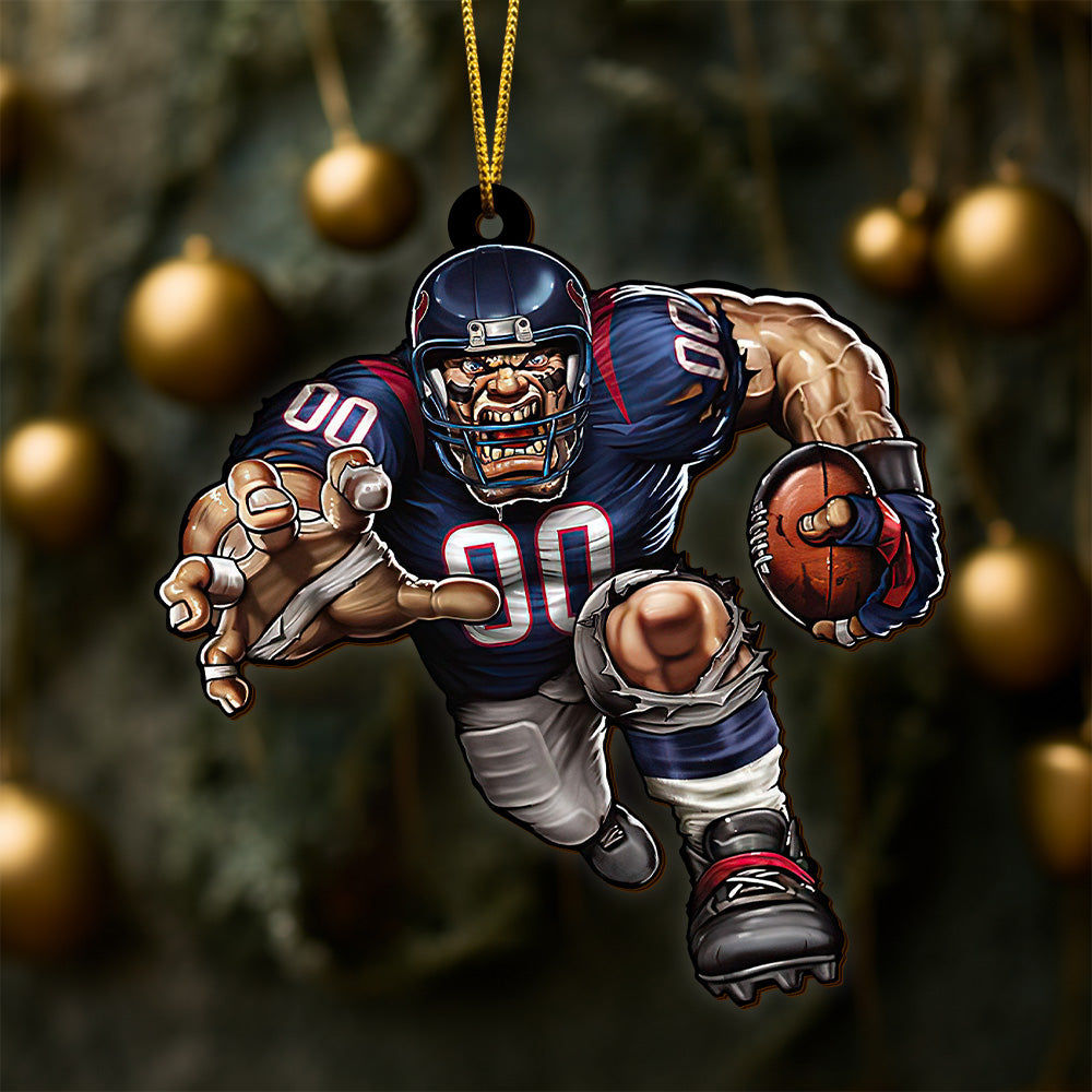 Houston Texans Wooden Ornament, Sport Ornament , Sport Decorations ETRG-52171
