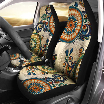 Ethnic Boho Style Car Seat Covers, Boho Seat Cover, universal seat covers