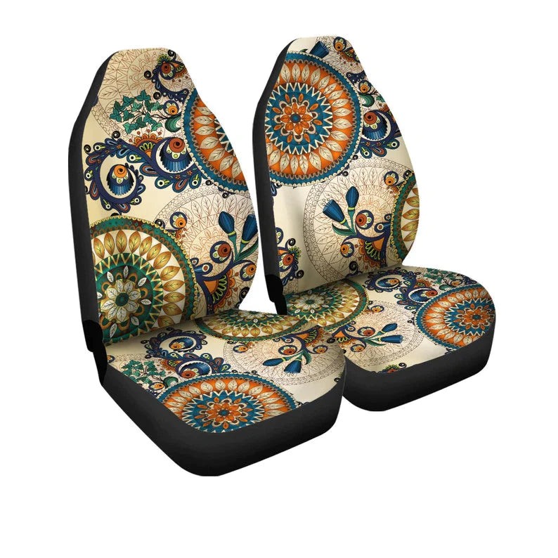 Ethnic Boho Style Car Seat Covers, Boho Seat Cover, universal seat covers