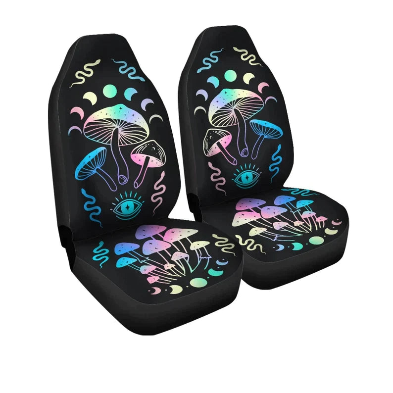 Magic mushroom Car Seat Covers, mushroom seat covers