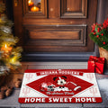 Indiana Hoosiers Doormat Custom Your Family Name, Sport Team And MK Doormat, FootBall Fan Gifts EHIVM-52722