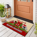 Indiana Hoosiers Doormat Personalized Your Name, Sport Team Doormat, Christmas Gifts For Football Fan, Home Decor ETHY-52726