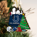 Indianapolis Colts 3 Layered Piece Wooden Ornament Custom Name, Sport Team And SN Ornament, Sport Gifts ETRG-52222