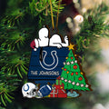Indianapolis Colts 3 Layered Piece Wooden Ornament Custom Name, Sport Team And SN Ornament, Sport Gifts ETRG-52222