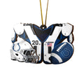 Indianapolis Colts 3 Layered Piece Wooden Ornament Custom Your Name And Number, Sport Ornament, Sport Hanging Decorations ETRG-51975