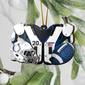 Indianapolis Colts 3 Layered Piece Wooden Ornament Custom Your Name And Number, Sport Ornament, Sport Hanging Decorations ETRG-51975