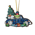Indianapolis Colts 3 Layered Piece Wooden Ornament, Sport And Baby Yoda Ornament, Fan Gifts, Hanging Decorations EHIVM-52325