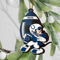 Indianapolis Colts 3 Layered Piece Wooden Ornament, Sport Team And MK Ornament,Sport Ornament, Fan Gifts, Hanging Decoration EHIVM-52346