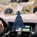 Indianapolis Colts Car Ornament Custom Names And Choose Number Of Names, Sport Team And Christmas Tree Ornament ETRG-52189
