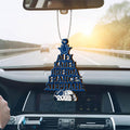 Indianapolis Colts Car Ornament Custom Names And Choose Number Of Names, Sport Team And Christmas Tree Ornament ETRG-52189