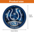 Indianapolis Colts Circle Aluminium Custom Ornament 2 Side Trending New Arrivals H52912 ETUG311023