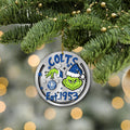 Indianapolis Colts Grinch Circle Aluminium Ornament 2 Side Trending New Arrivals H52900 ETUG311023