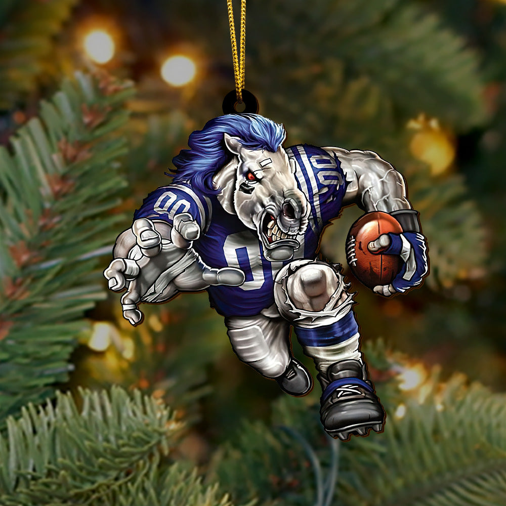 Indianapolis Colts Wooden Ornament, Sport Ornament , Sport Decorations ETRG-52171