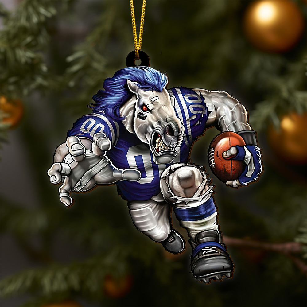 Indianapolis Colts Wooden Ornament, Sport Ornament , Sport Decorations ETRG-52171