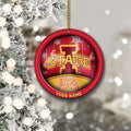 Iowa State Cyclones Circle Aluminium Custom Ornament 2 Side Trending New Arrivals H52912 ETUG311023