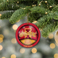 Iowa State Cyclones Circle Aluminium Custom Ornament 2 Side Trending New Arrivals H52912 ETUG311023