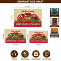 Iowa State Cyclones Doormat Personalized Your Name, Sport Team Doormat, Christmas Gifts For Football Fan, Home Decor ETHY-52726