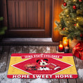 Iowa State Cyclones Doormat, Sport Team And MK Doormat, FootBall Fan Gifts