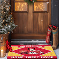 Iowa State Cyclones Doormat, Sport Team And MK Doormat, FootBall Fan Gifts