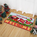 Iowa State Cyclones Football Team Doormat Personalized Your Family Name, Sport And Grinch Doormat, Football Lovers Gifts, Home Decorations ETHY-53152