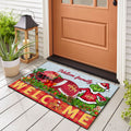 Iowa State Cyclones Football Team Doormat Personalized Your Family Name, Sport And Grinch Doormat, Football Lovers Gifts, Home Decorations ETHY-53152