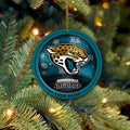 Jacksonville Jaguars Circle Aluminium Custom Ornament 2 Side Trending New Arrivals H52912 ETUG311023