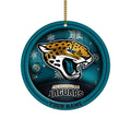 Jacksonville Jaguars Circle Aluminium Custom Ornament 2 Side Trending New Arrivals H52912 ETUG311023