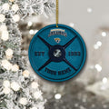Jacksonville Jaguars Fitness Circle Aluminium Custom Ornament 2 Side Trending New Arrivals H52884 ETUG311023