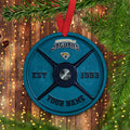 Jacksonville Jaguars Fitness Circle Aluminium Custom Ornament 2 Side Trending New Arrivals H52884 ETUG311023