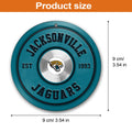 Jacksonville Jaguars Fitness Circle Aluminium Ornament 2 Side Trending New Arrivals H52883 ETUG311023