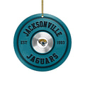Jacksonville Jaguars Fitness Circle Aluminium Ornament 2 Side Trending New Arrivals H52883 ETUG311023