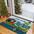 Jacksonville Jaguars Football Team Doormat Personalized Your Family Name, Sport And Grinch Doormat, Football Lovers Gifts, Home Decorations ETHY-53152