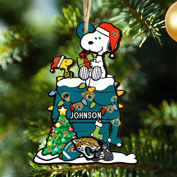 Jacksonville Jaguars Wooden Ornament Personalized Your Name, SN Ornament, Christmas Gifts For Sport Lovers, Sport Home Decorations ETHY-52323