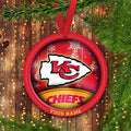 Kansas City Chiefs Circle Aluminium Custom Ornament 2 Side Trending New Arrivals H52912 ETUG311023