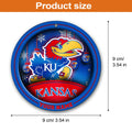 Kansas Jayhawks Circle Aluminium Custom Ornament 2 Side Trending New Arrivals H52912 ETUG311023