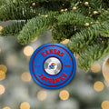 Kansas Jayhawks Fitness Circle Aluminium Ornament 2 Side Trending New Arrivals H52883 ETUG311023