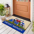 Kentucky Wildcats Doormat Personalized Your Name, Sport Team Doormat, Christmas Gifts For Football Fan, Home Decor ETHY-52726