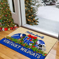Kentucky Wildcats Doormat Personalized Your Name, Sport Team Doormat, Christmas Gifts For Football Fan, Home Decor ETHY-52726