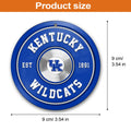 Kentucky Wildcats Fitness Circle Aluminium Ornament 2 Side Trending New Arrivals H52883 ETUG311023
