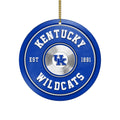 Kentucky Wildcats Fitness Circle Aluminium Ornament 2 Side Trending New Arrivals H52883 ETUG311023